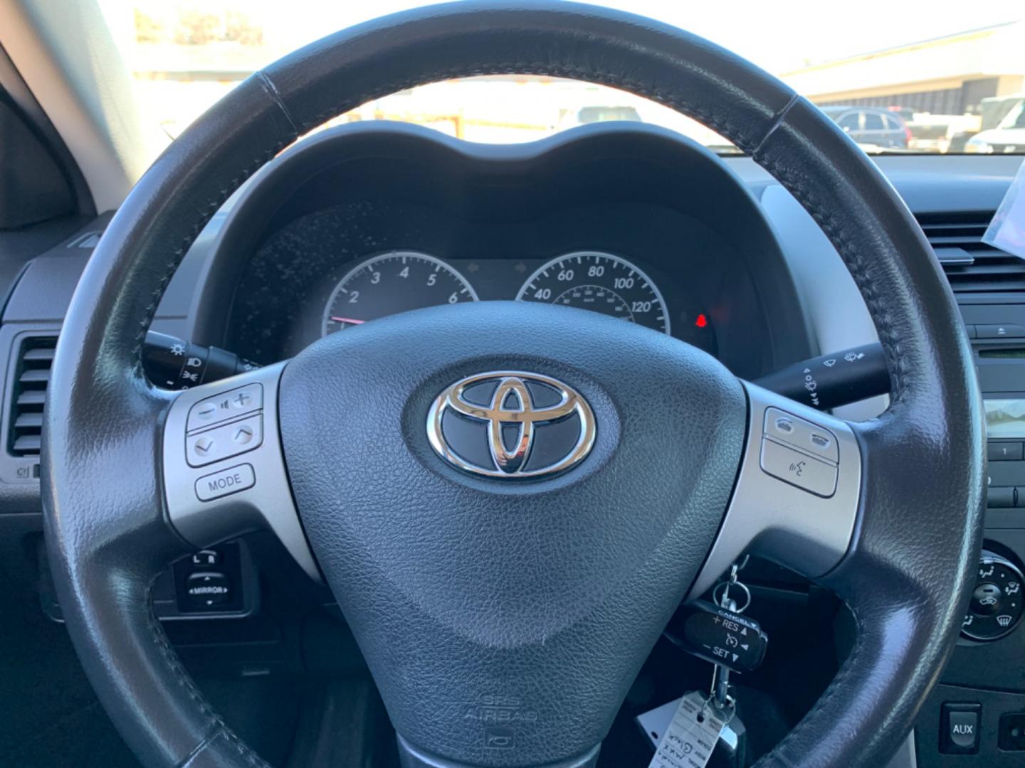 2009 Gray /Black Toyota Corolla S (1NXBU40E49Z) with an 1.8L L4 DOHC 16V engine, AUTOMATIC transmission, located at 1830 North Belt Line Road, Irving, TX, 75061, (469) 524-0199, 32.834373, -96.993584 - Photo#11